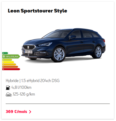 Leon Sportstourer Style Hybride