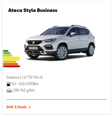 Ateca Style Business