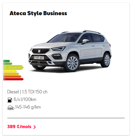Ateca Style Business Diesel 1.5